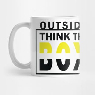 Think outside the box Mug